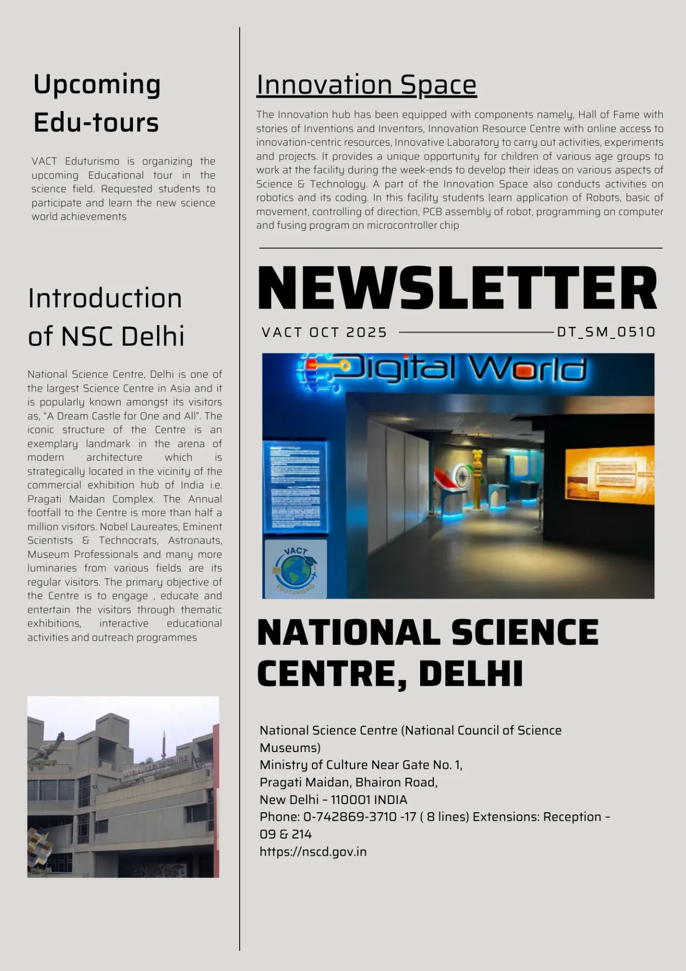​VACT NewsLetter